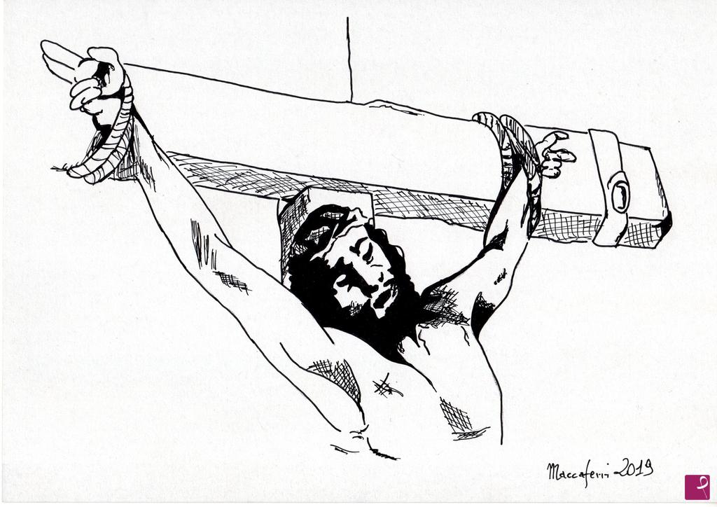 quadri in vendita online - Cristo in croce