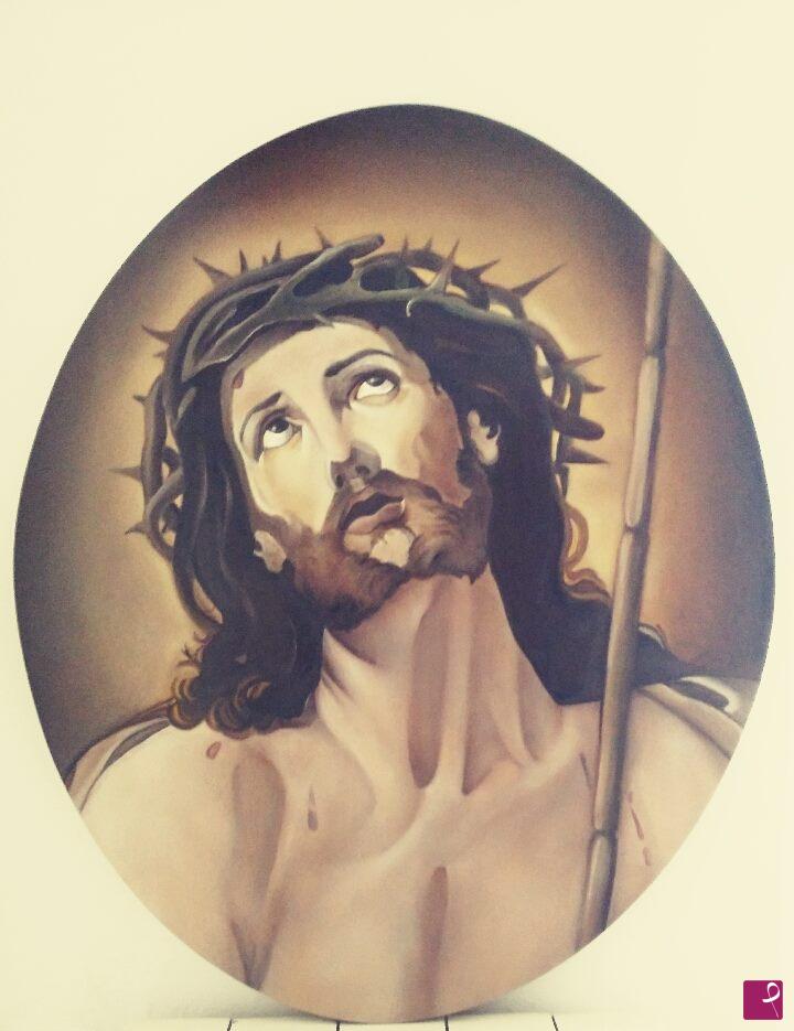 quadri in vendita online - Cristo incoronato di spine