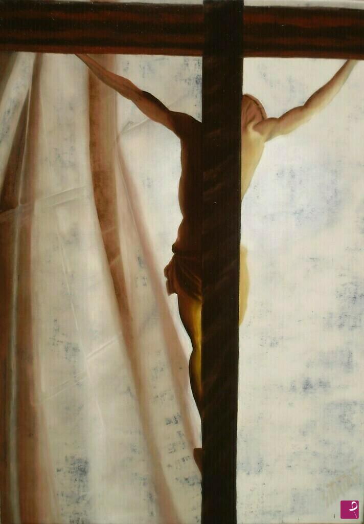 quadri in vendita online - Cristo indignato