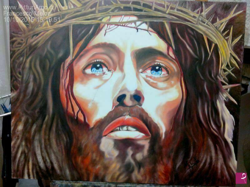 quadri in vendita online - Cristo Morente