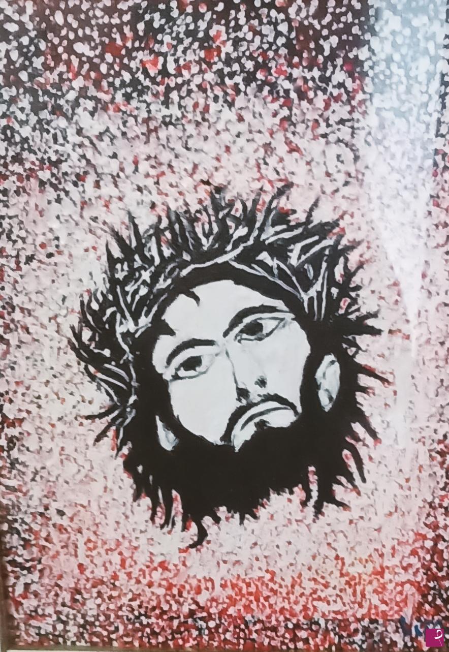 quadri in vendita online - Cristo nella sofferenza