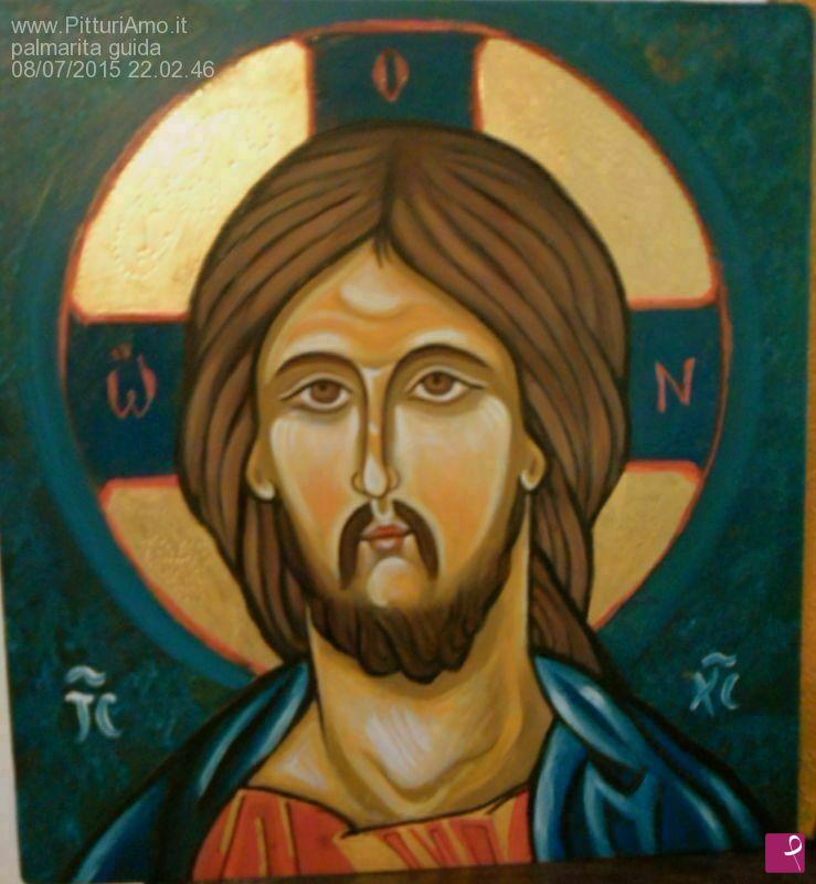 quadri in vendita online - cristo pantocratore