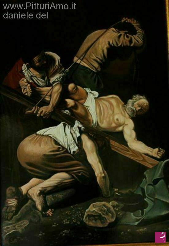 quadri in vendita online - crocifissione di San Pietro