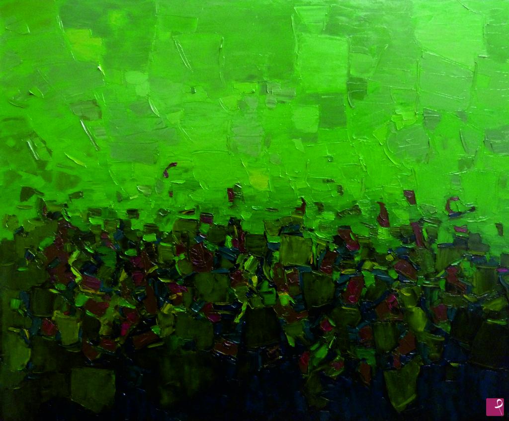 quadri in vendita online - cromatico verde