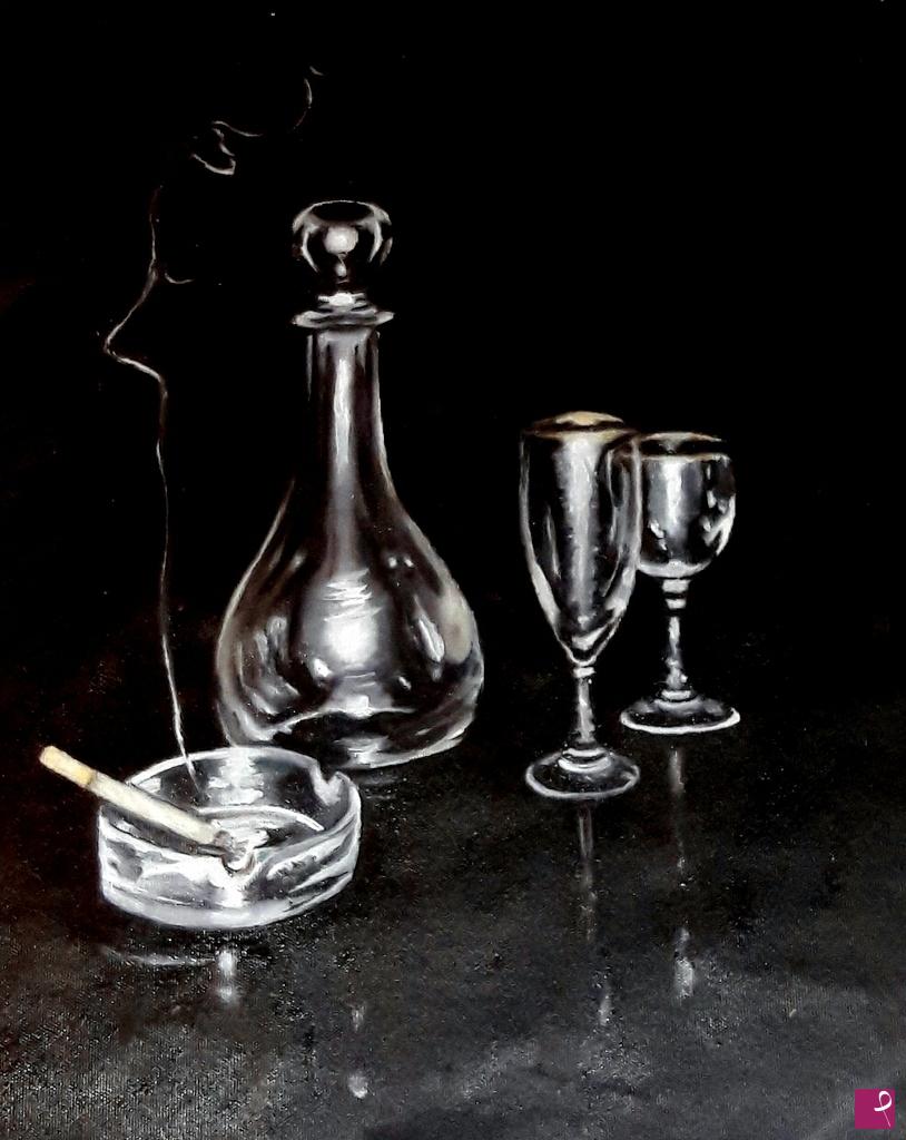 quadri in vendita online - Crystal and smog