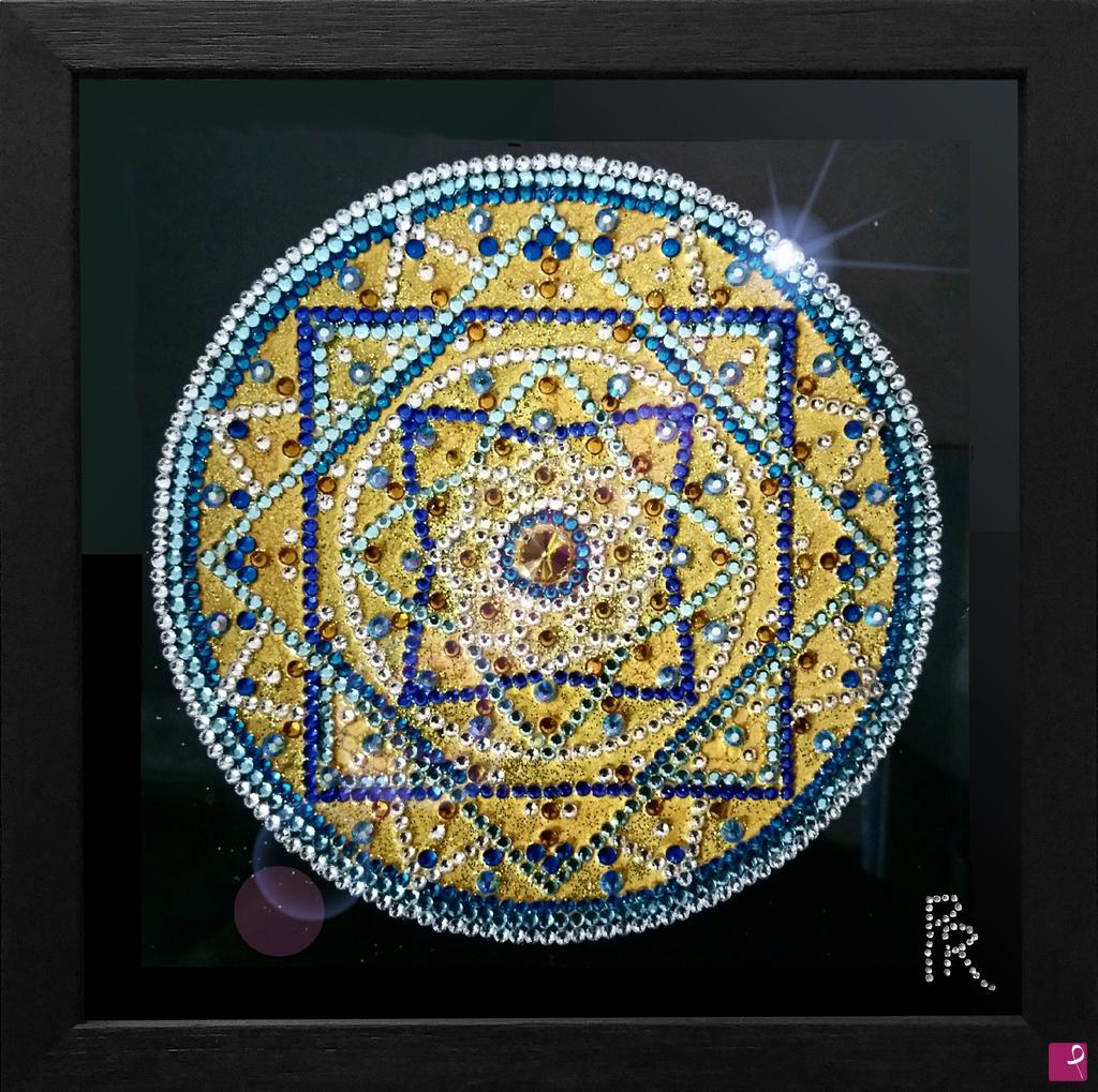 quadri in vendita online - Crystal mandala 03