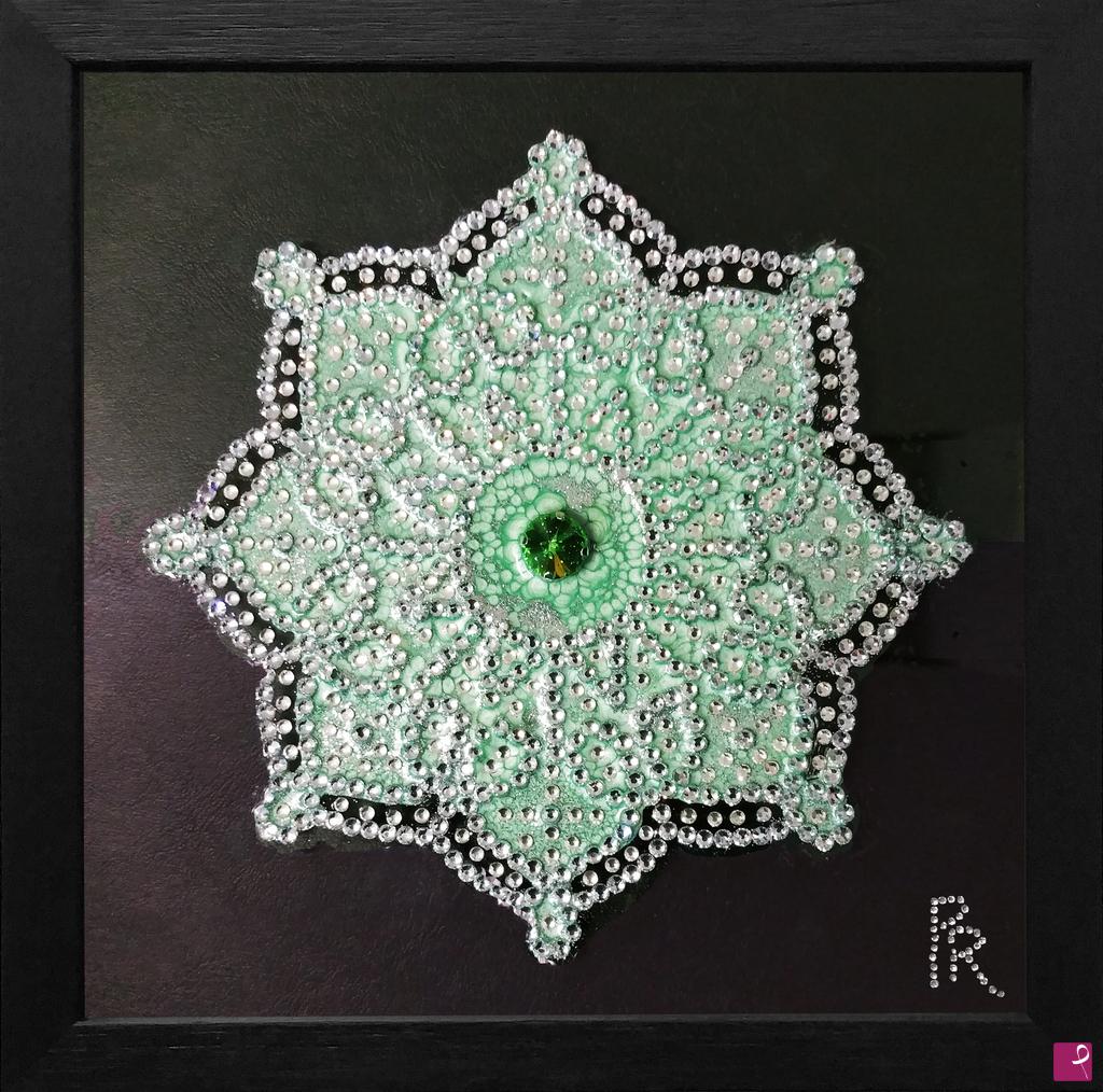 quadri in vendita online - Crystal mandala 09