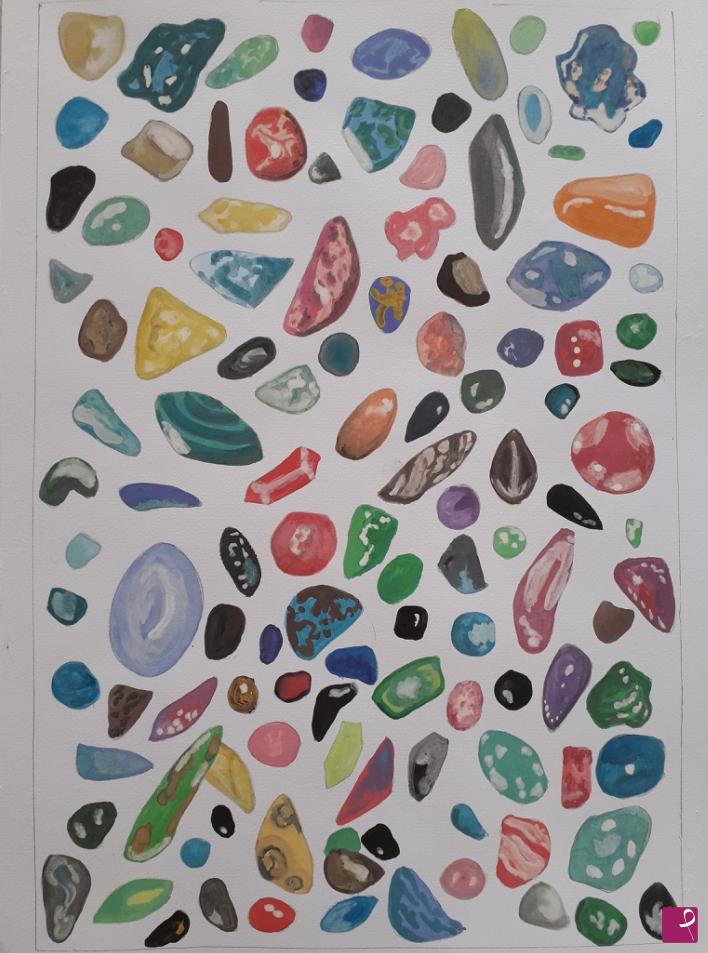 quadri in vendita online - Crystals,gemstones, minerals