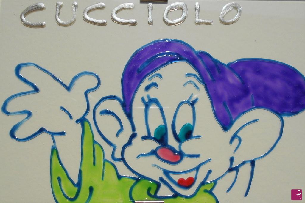 quadri in vendita online - cucciolo - pitt materica su vetro