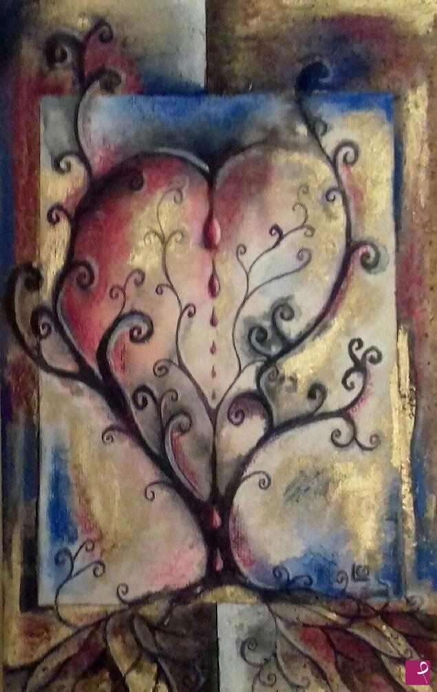 quadri in vendita online - Cuore. Sacro. Cuore.