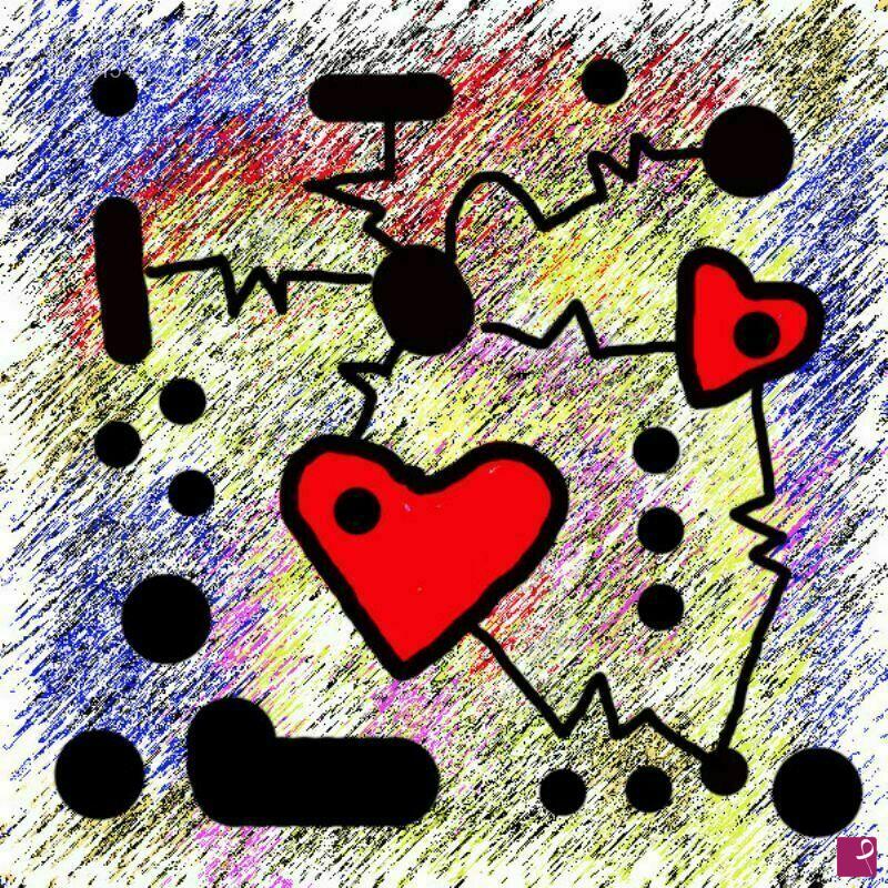 quadri in vendita online - Cuori.