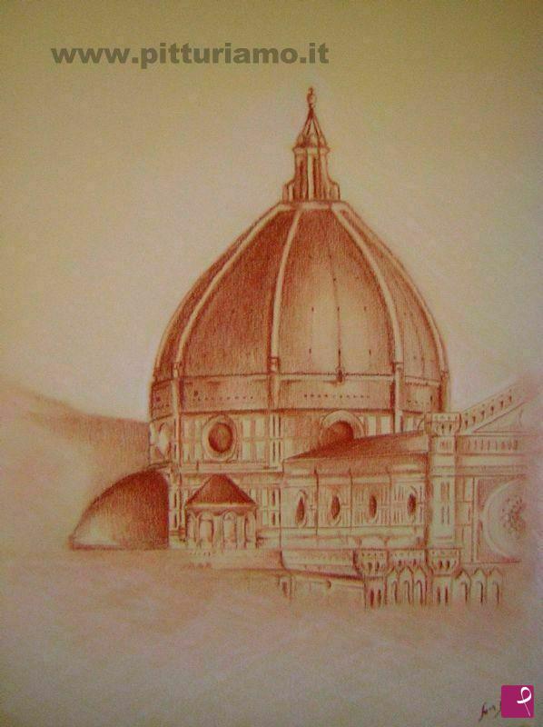 quadri in vendita online - Cupola del Brunelleschi