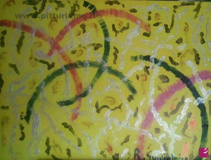 quadri in vendita online - CURVES AND COLOURS 2