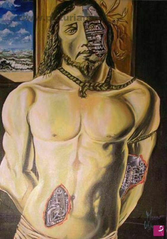quadri in vendita online - Cyber  Cristo