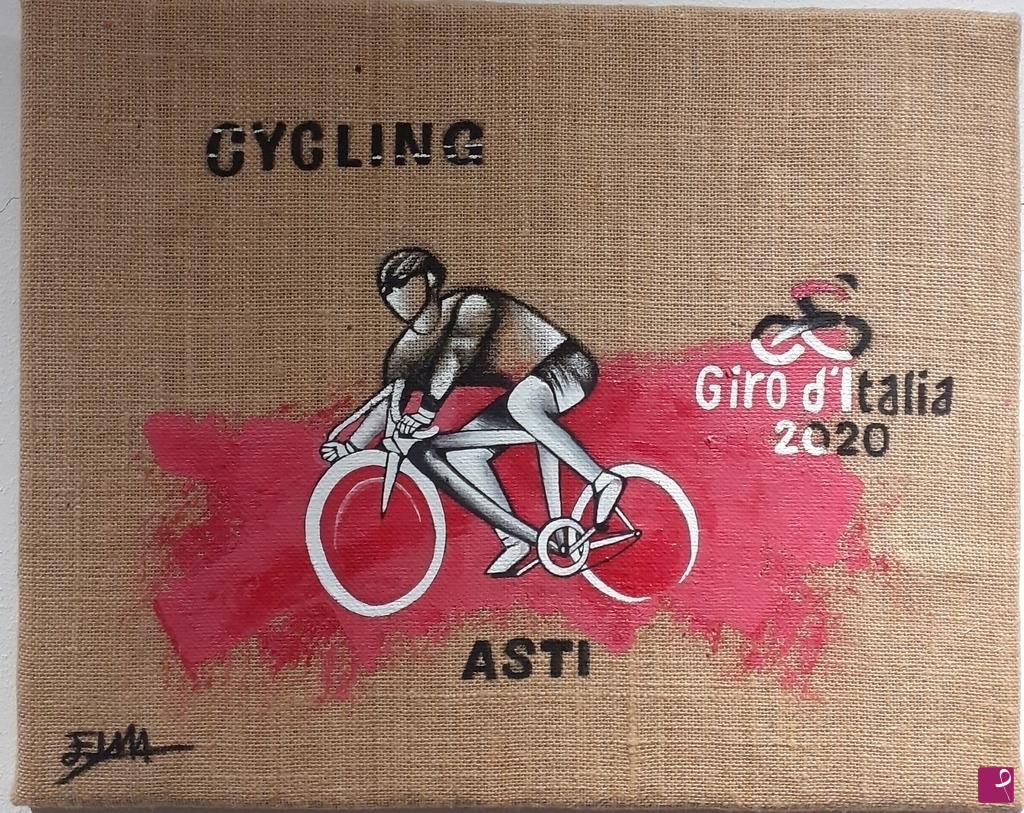 quadri in vendita online - Cycling giro d'Italia 2020 