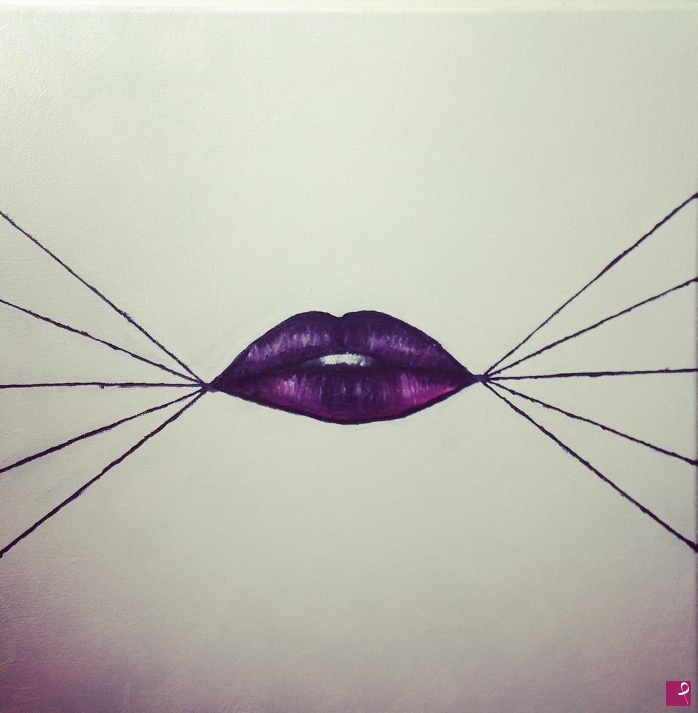 quadri in vendita online - Daemon Lips
