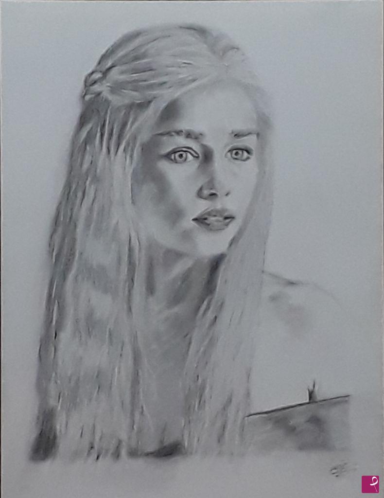 quadri in vendita online - Daenerys (Disegno)