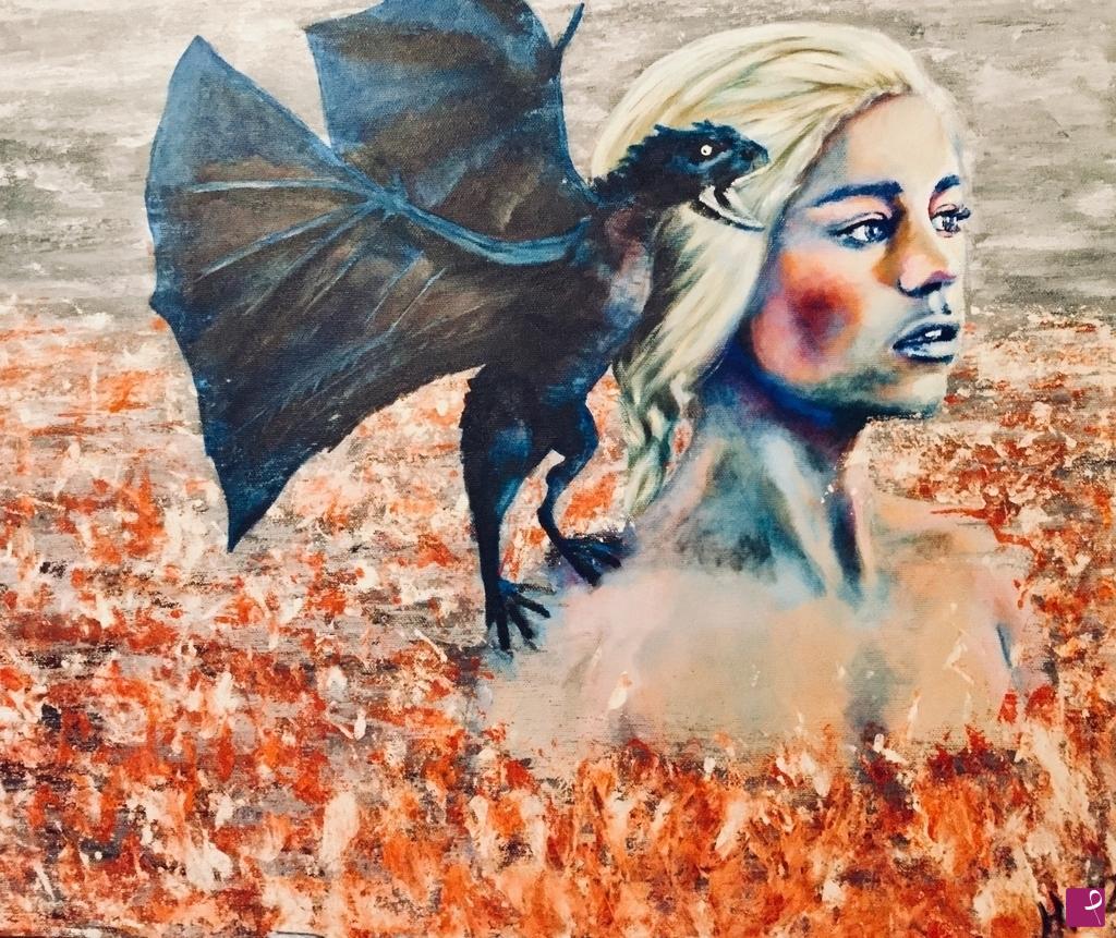 quadri in vendita online - Daenerys Targaryen