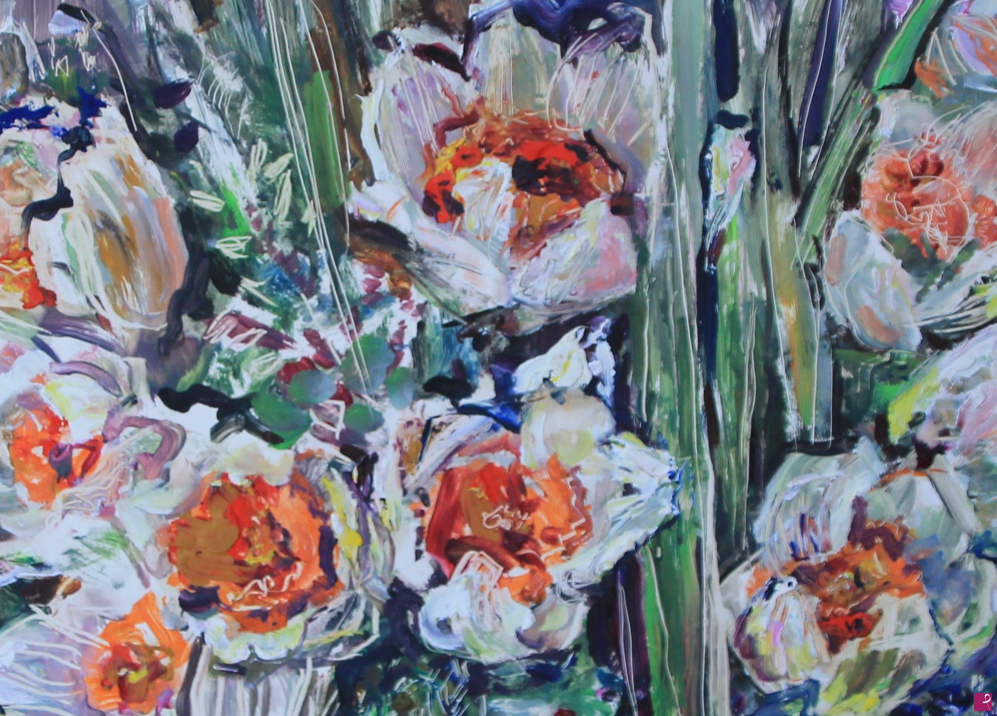 quadri in vendita online - Daffodils // Narcisi