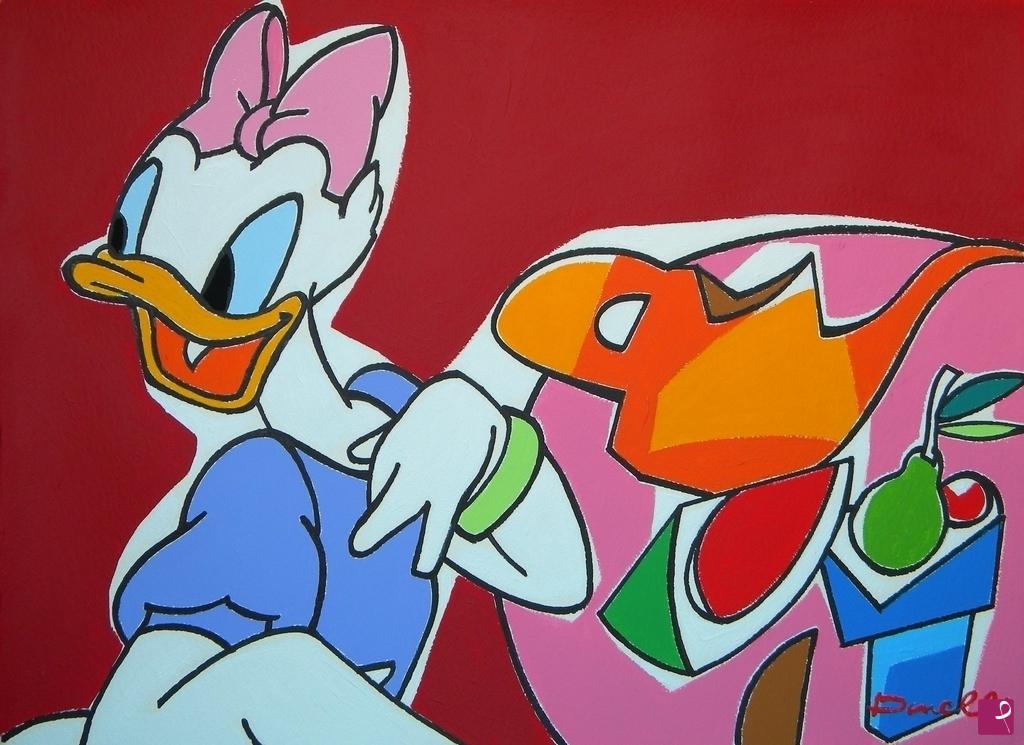 quadri in vendita online - Daisy and still life