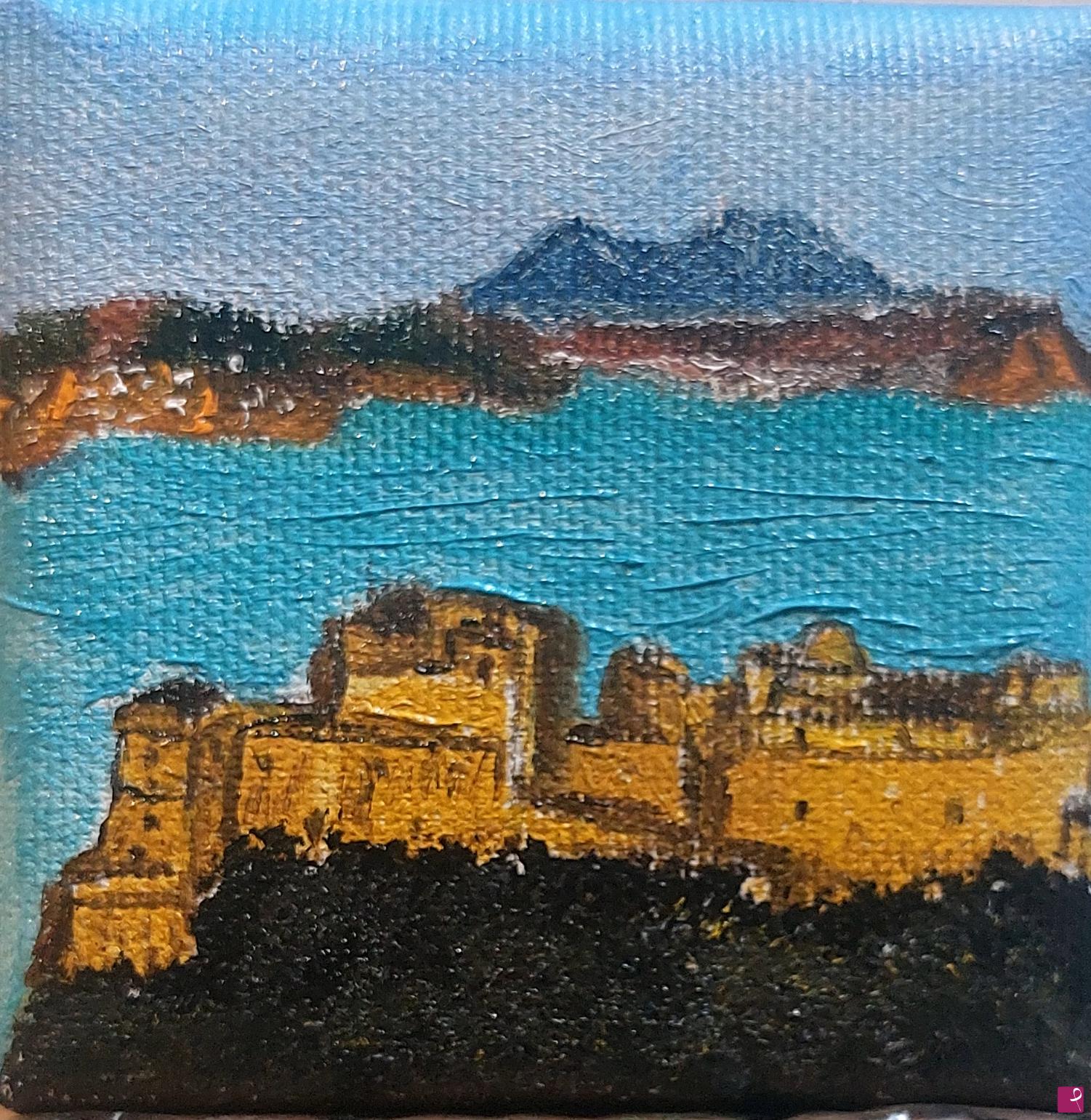 quadri in vendita online - Dal castello di Baia 