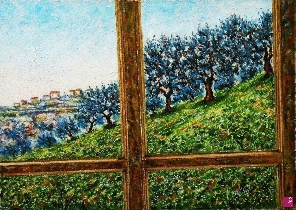 quadri in vendita online - DAL MIO BALCONE 