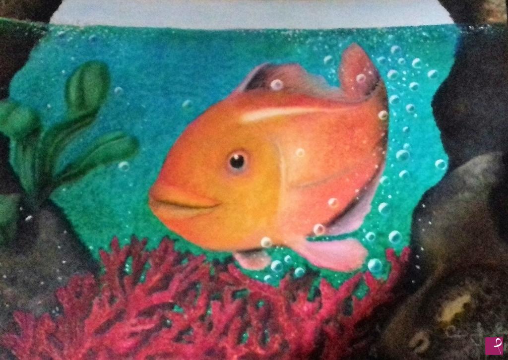 quadri in vendita online - Dall'acquario