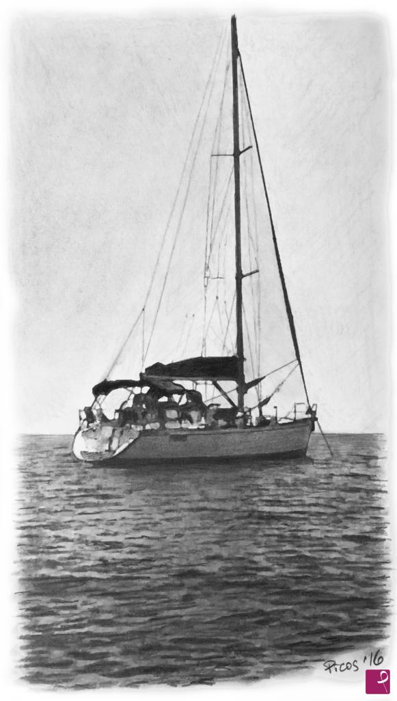 quadri in vendita online - Dame de la mer