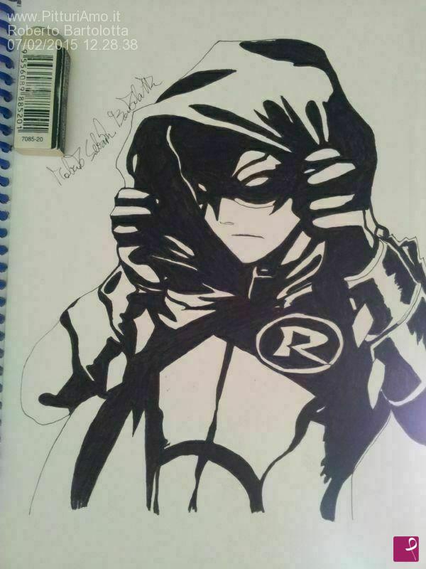 quadri in vendita online - Damian Wayne - Robin, Dc Comics
