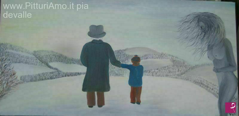 quadri in vendita online - dammi la mano nonno