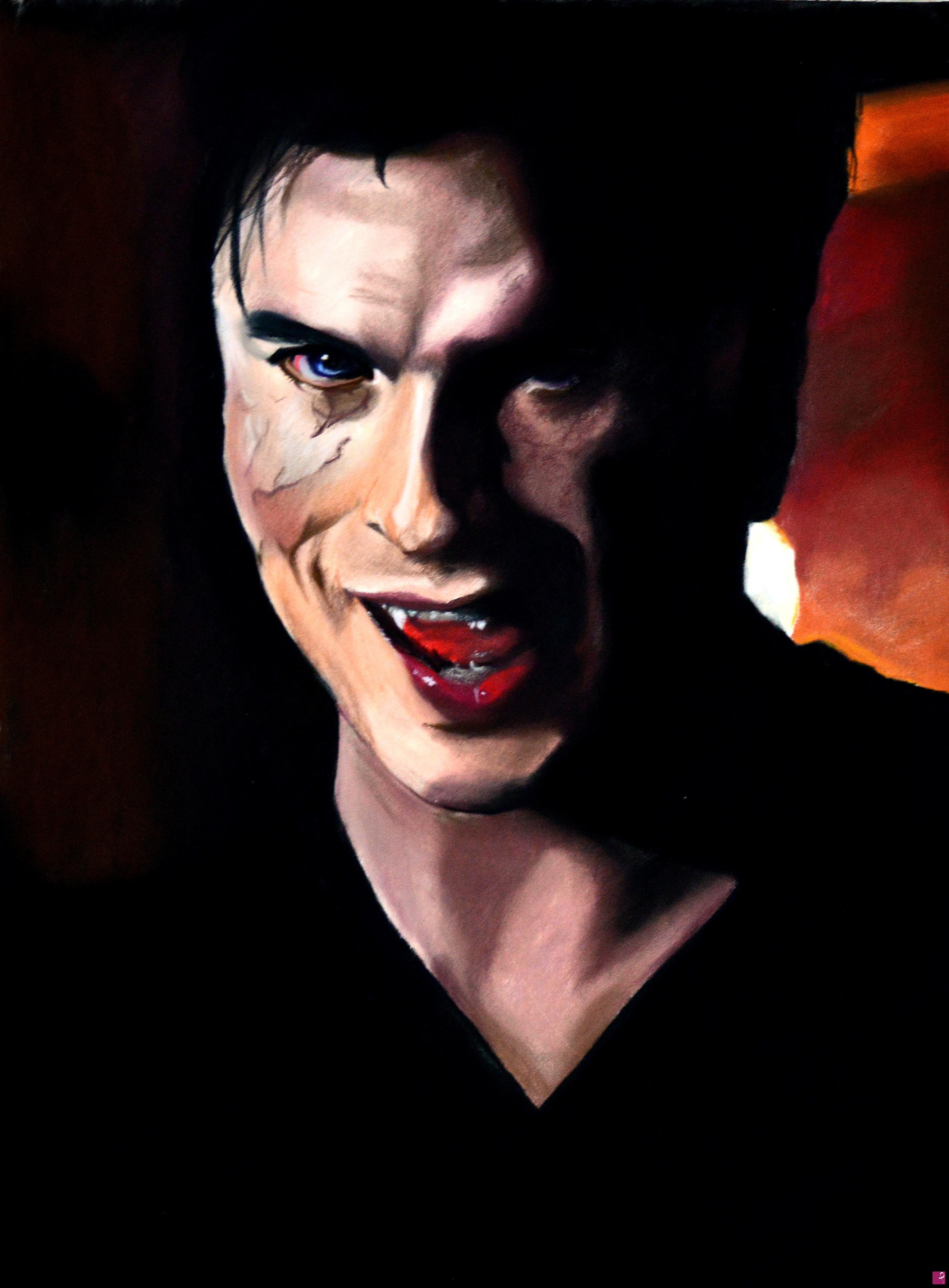 quadri in vendita online - Damon Salvatore