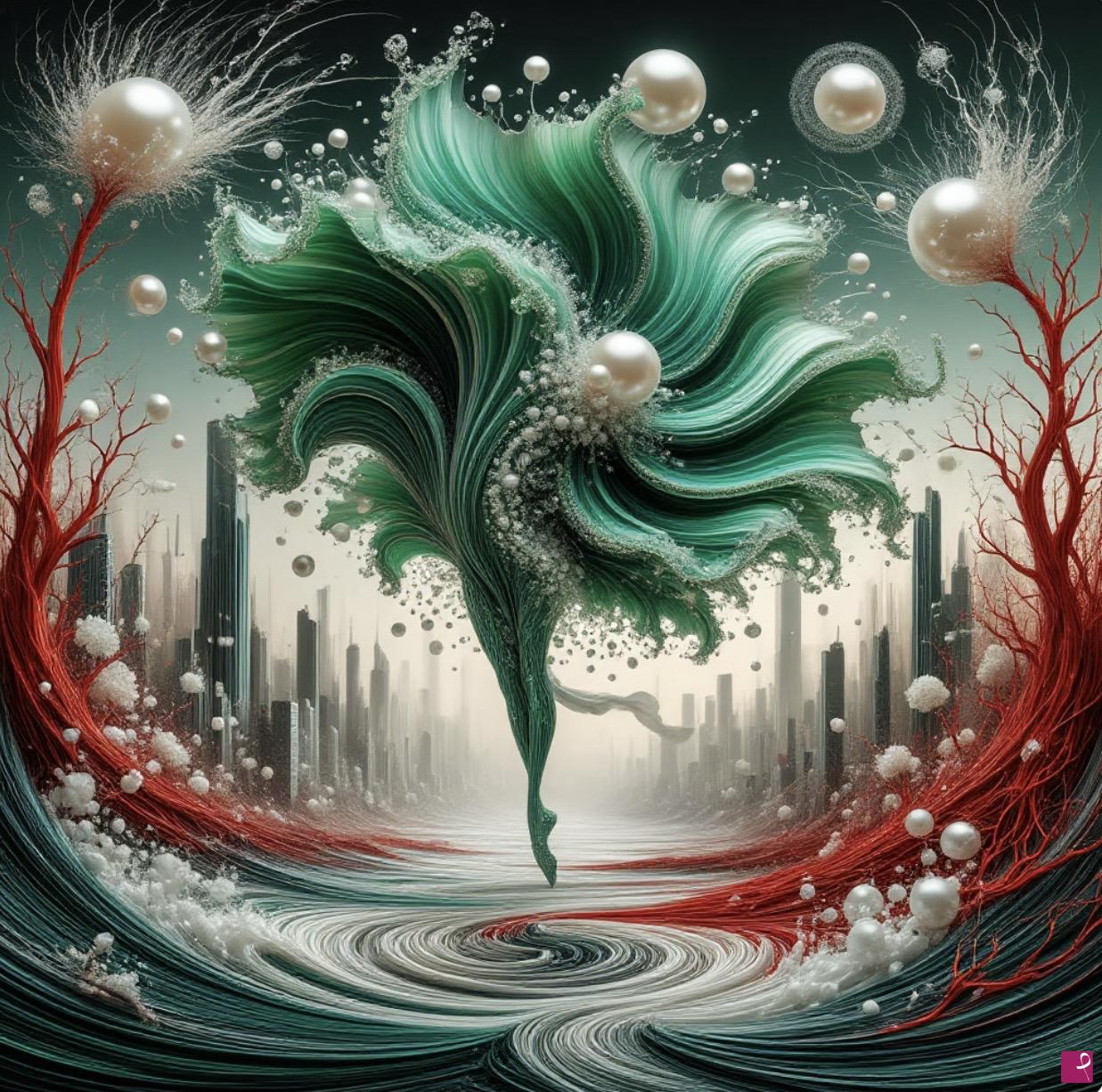 quadri in vendita online - Dance of the Flower