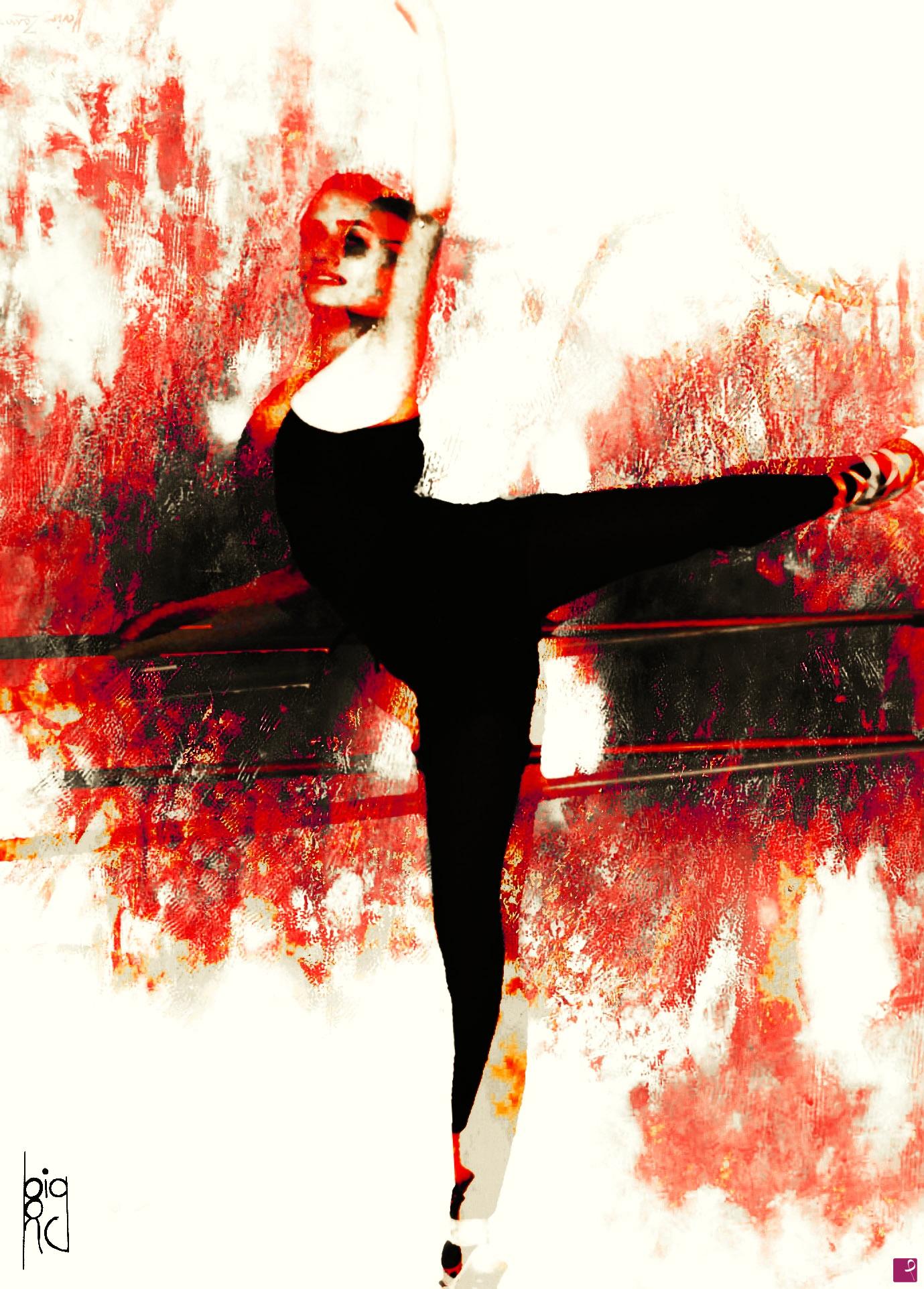 quadri in vendita online - Dancer at the bar
