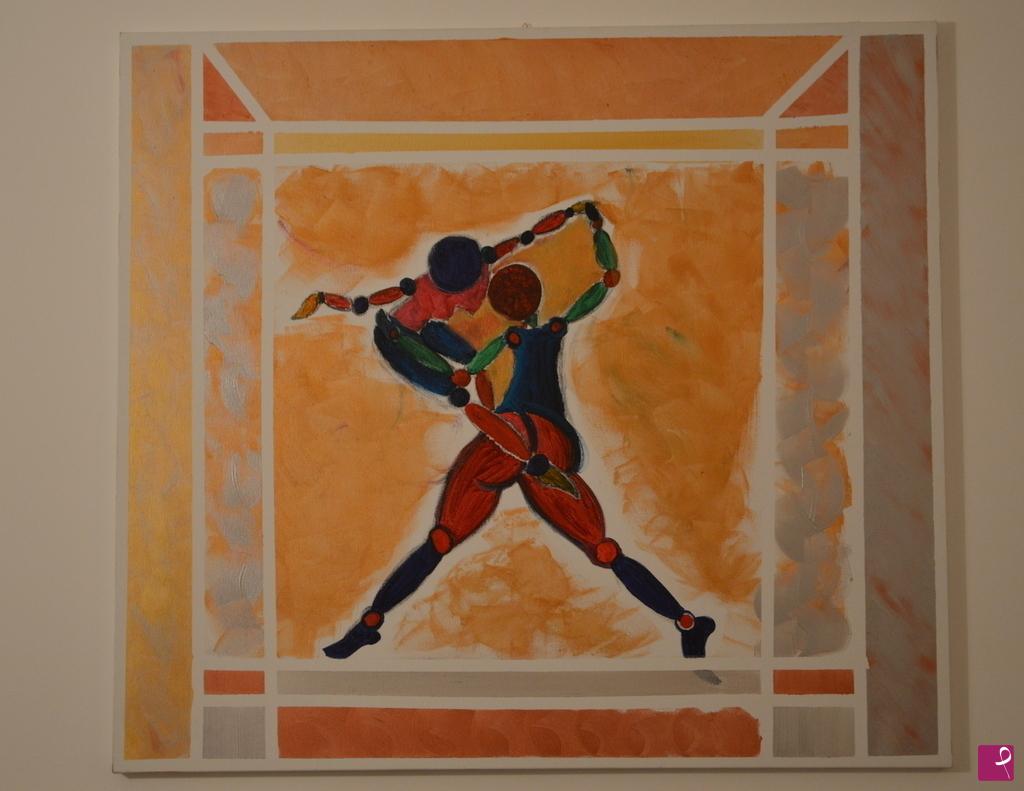 quadri in vendita online - dancers in the water