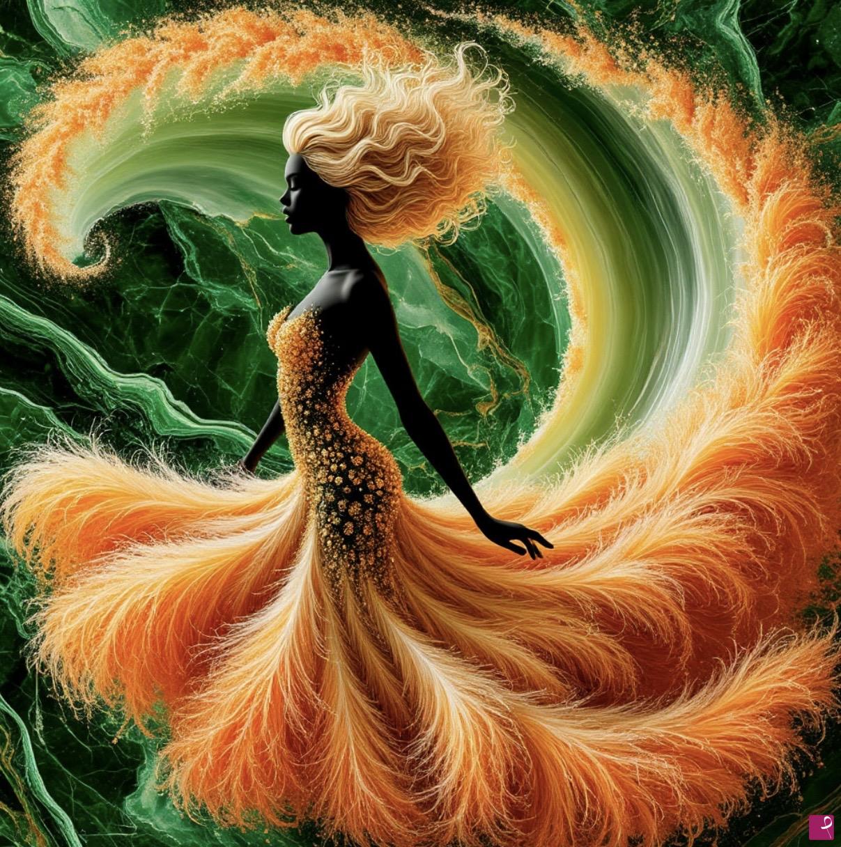 quadri in vendita online - Dancing dancer2