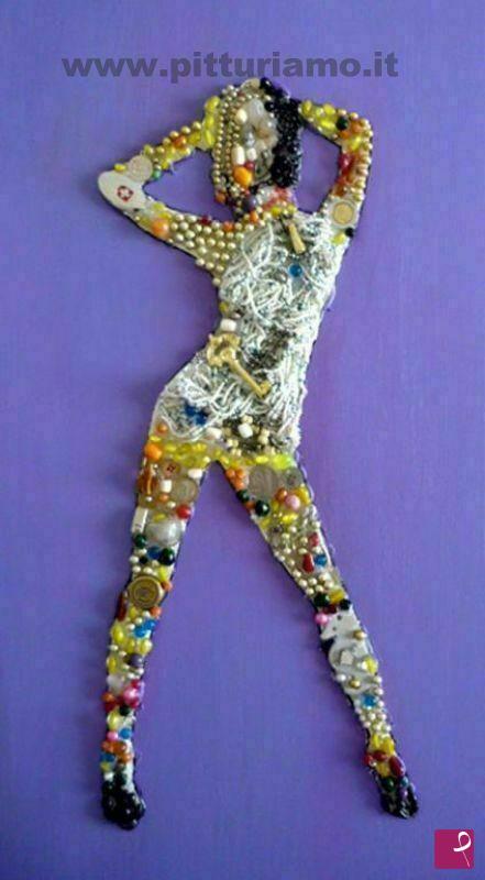 quadri in vendita online - Dancing girl