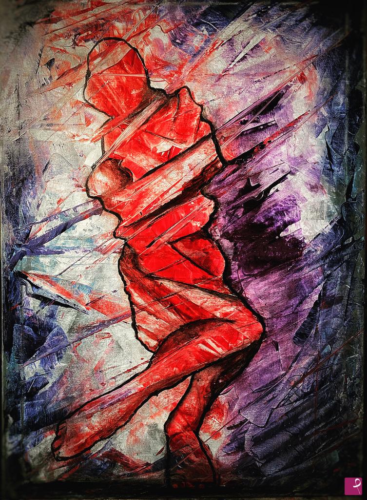 quadri in vendita online - Dancing Woman
