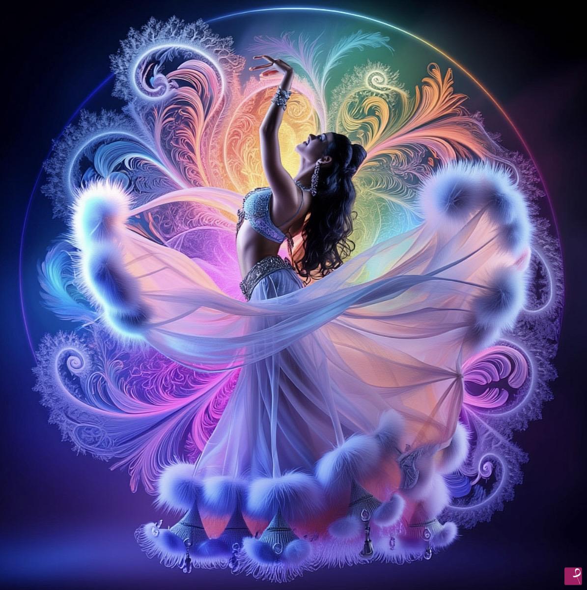 quadri in vendita online - Dancing woman 
