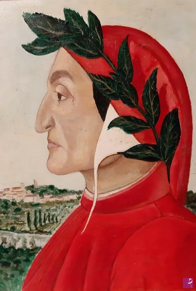quadri in vendita online - Dante a Fucecchio
