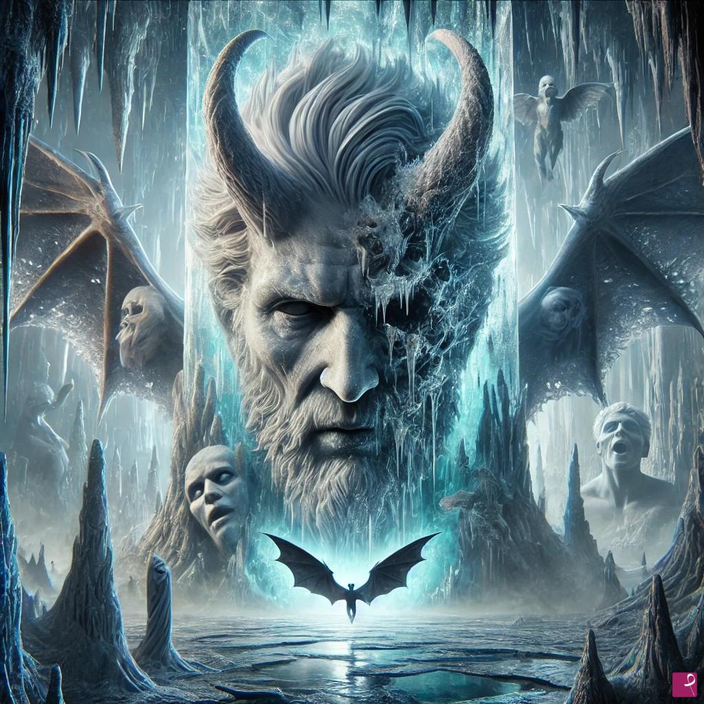 quadri in vendita online - Dante's Lucifer