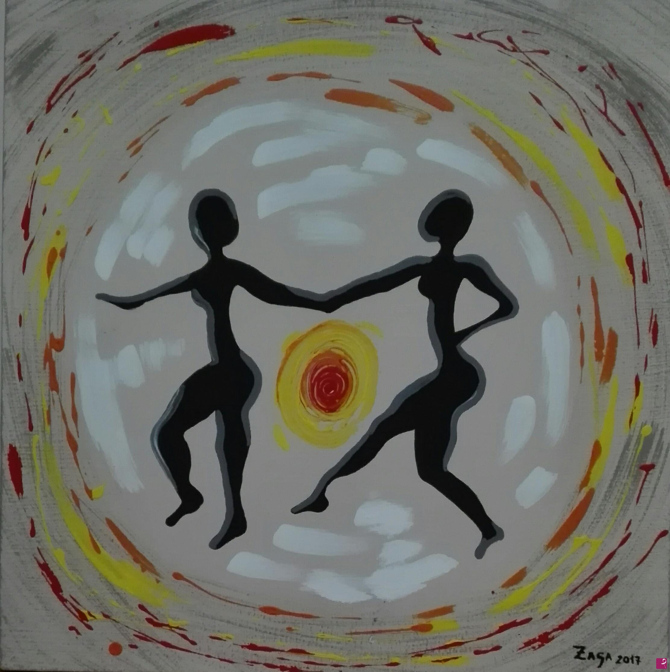 quadri in vendita online - Danza cosmica 
