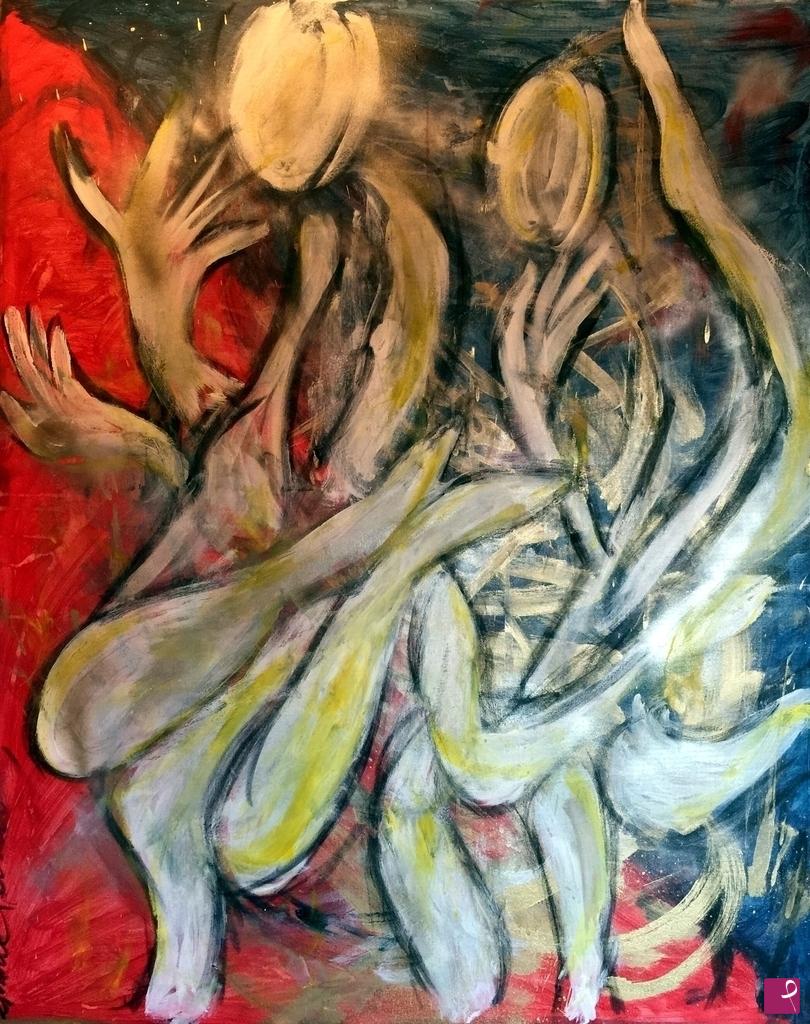 quadri in vendita online - Danza Cosmica n. 4
