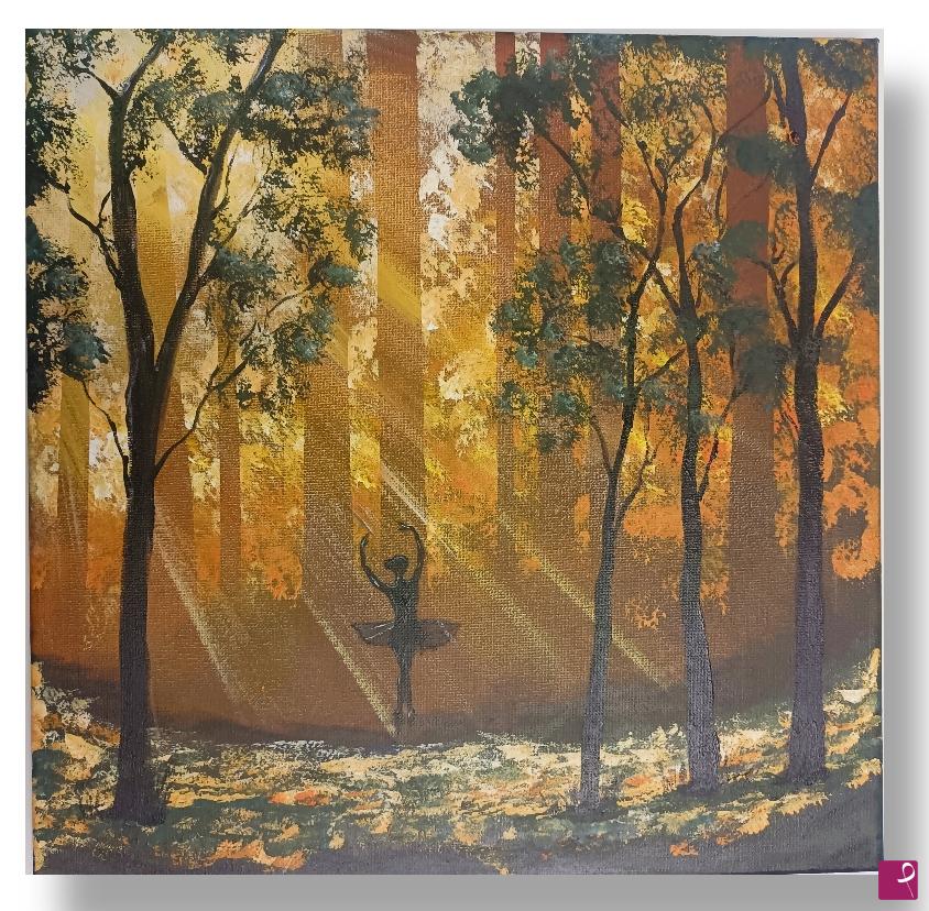 quadri in vendita online - "Danza d'autunno"