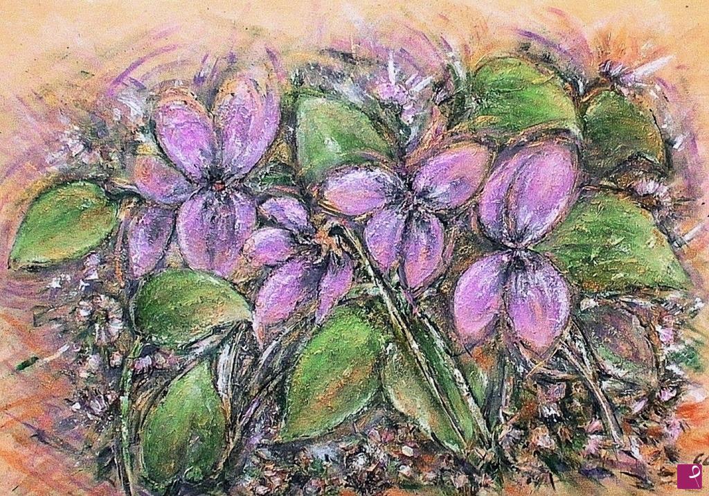 quadri in vendita online - Danza di fiori