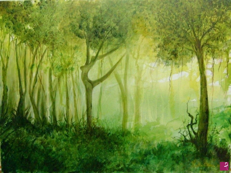 quadri in vendita online - danza nel bosco
