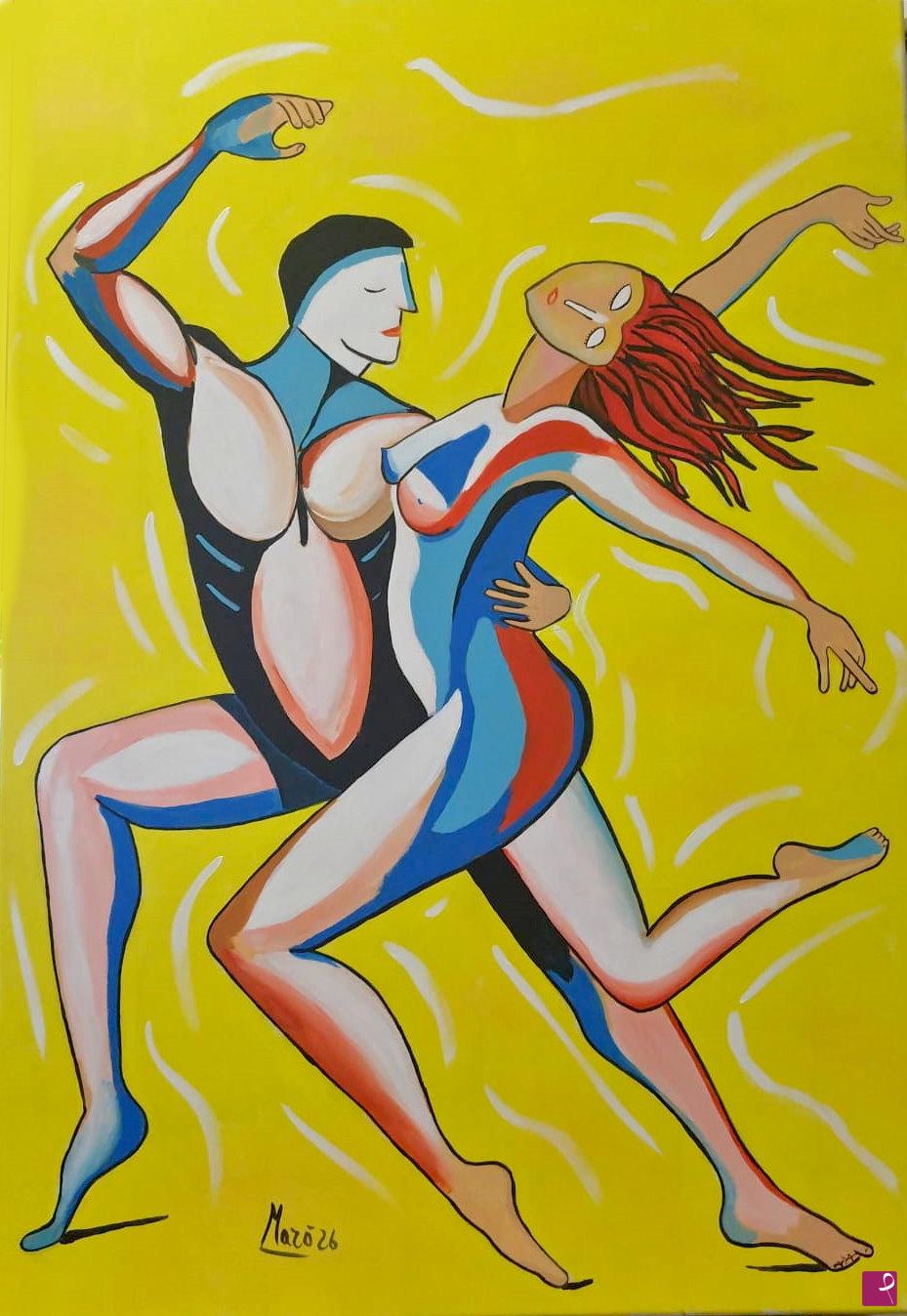 quadri in vendita online - DANZA ROMANTICA