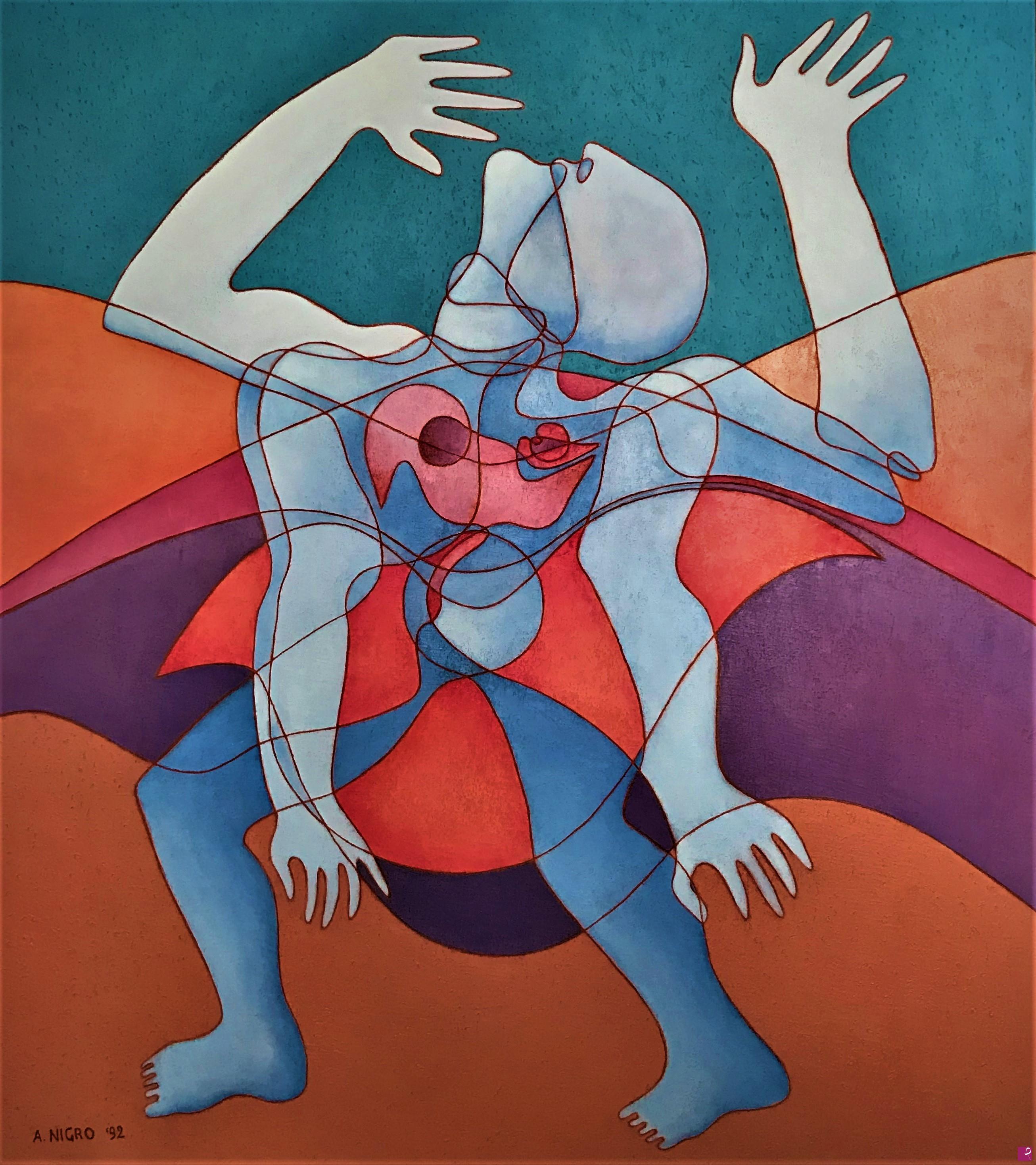 quadri in vendita online - Danzatore cieco, 1992