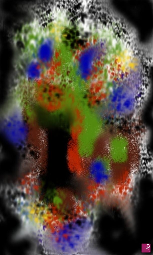 quadri in vendita online - Dark matter II