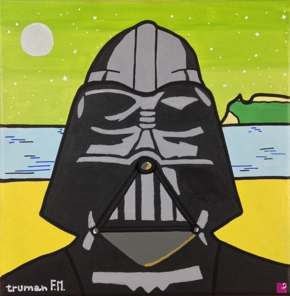 quadri in vendita online - Darth Vader #3