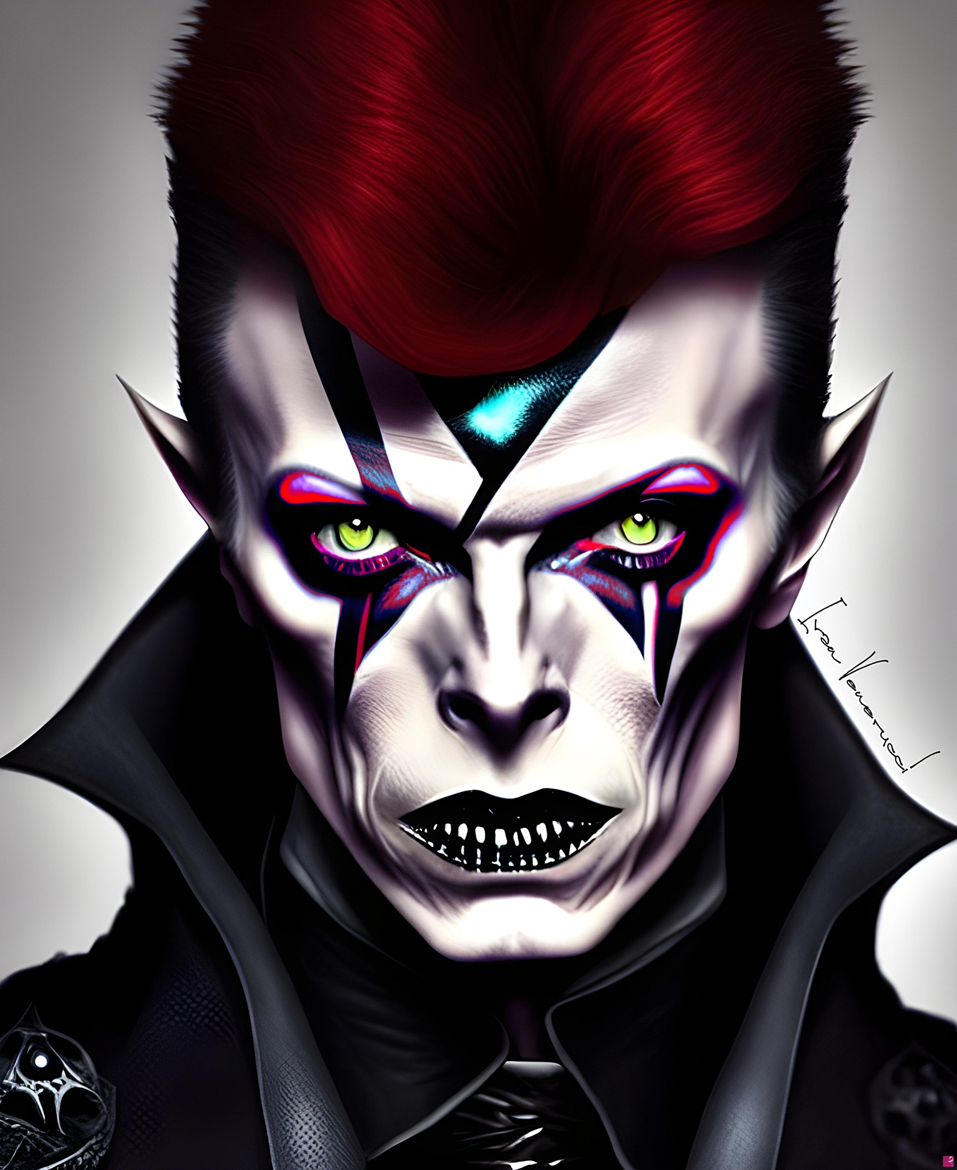 quadri in vendita online - David Bowie - The White Duke